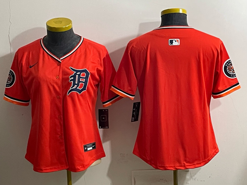 youth Detroit Tigers blank orange Nike 2026 MLB Jersey 0404001